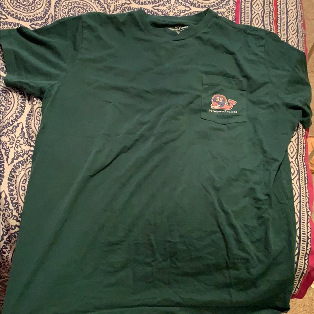 Vineyard Vines Football T shirt